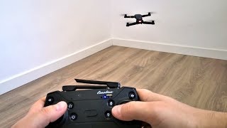 How to Fly Eachine E58 QuadAir Drone X Pro Quick Manual Headless Mode Explained Basic Controls [upl. by Aicilihp557]