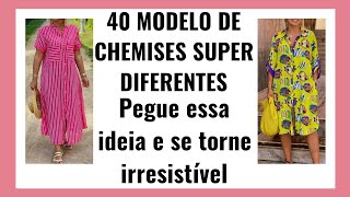 40 MODELOS DE CHEMISES PRA INSPIRAÇÃO [upl. by Stig]