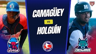 Camagüey vs Holguín 1er juego Serie Nacional 63 [upl. by Schnur]