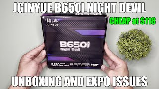 JGINYUE B650I Night Devil Unboxing [upl. by Riada388]