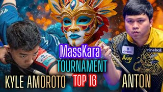 ANTON RAGA papasok sa TOP 16 🆚 KYLE AMOROTOBacolod Masskara TOIRNAMENT [upl. by Viguerie]