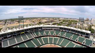 Chukchansi Park  Fresno CA AERIAL [upl. by Normy925]