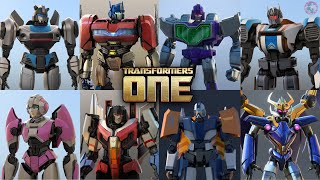 Every Transformers One CGI Character Design Concept Art [upl. by Nairolf759]