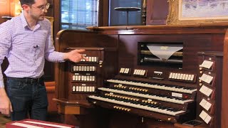 1931 AeolianSkinner Residence Organ  Stoneleigh  Villanova Pennsylvania [upl. by Kariv]