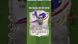 98 Rivaldo Review in EA Sports FC 24 shorts short fc24 eafc24 rivaldo futties gotg fifa [upl. by Gianna]