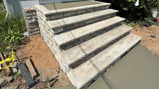 ENTIRE Front Porch Rebuild STEP BY STEP Start 2 Finish [upl. by Bellis]