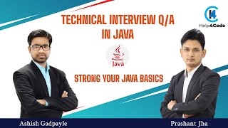 1 Java interview Questions and Answers by Ashish Gadpayle Sir campusinterview javainterview java [upl. by Minni804]