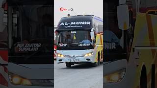 Al Munir Bus  Yutong Bus  Bus Service  yutongbus bus tourism pkbuses automobile [upl. by Nerahs]