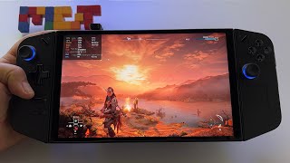 Horizon Forbidden West  Lenovo Legion GO 1200p handheld gameplay  AFMF 2 [upl. by Dzoba633]