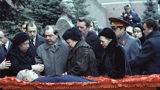 Short Soviet Anthem  Funeral of Leonid Brezhnev on 15 November 1982  Похороны Леонида Брежнева [upl. by Silisav]