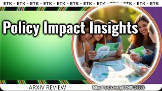 Exploring Policy Impact Unveiling Insights with Advanced Methodologies [upl. by Reginnej890]