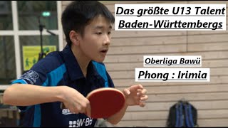 Der Beste U13 Spieler BadenWürttembergs  TPhong1974TTR  RIrimia1987TTR [upl. by Stenger]