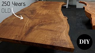 Esstisch selber bauen Tisch selber bauen Table DIY Dining Table Diy [upl. by Aonehc]