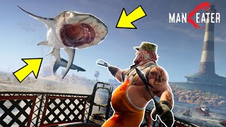 FIRST SCALY PETE BOSS FIGHT amp How To Unlock ELDER SHARK NEW Maneater game 2020 [upl. by Enirolf428]