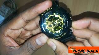 How to Adjust Time on ALL GSHOCK Watch Analog amp Digital in HINDI [upl. by Yerffej]