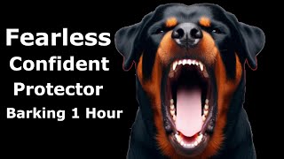 Rottweiler Barking 1 hour  60 Minutes Rottweiler Barking  Rottweiler Barking [upl. by Meilen]