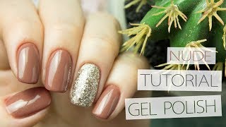 How to Apply Gel Polish on Natural Nails  Education for Beginner [upl. by Rahsab]