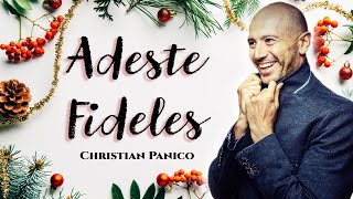 ADESTE FIDELES Christian Panico  Video Lyrics christmas christmassongs [upl. by Cherilynn795]