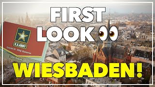 First Look Wiesbaden US Military Army Base Germany Hainerberg Aukamm Crestview amp Clay Kaserne [upl. by Orianna]