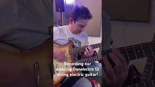 danelectro 12stringguitar music recordingstudio recordingmusic electricguitar doubleneck [upl. by Weisbrodt]