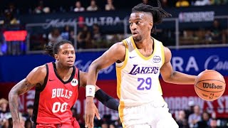 Chicago Bulls vs Los Angeles Lakers  FULL Game Highlights  July 20 2024 NBA Summer League [upl. by Allerus]