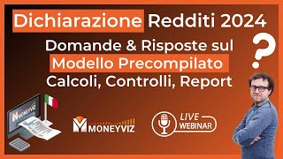 Dichiarazione Redditi 2024  DampR sul Modello Precompilato Calcoli Controlli Reportistica [upl. by Eerot925]