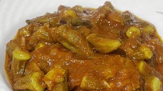 Bamia Egyptian Recipe l Okra with Tomato Sauce l Ladies Finger stew l Okra stew [upl. by Renner938]