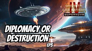 Galactic Civilizations 4 Conquest and Diplomacy  Episode 3  War Invasions and Peace Talks [upl. by Mariejeanne847]