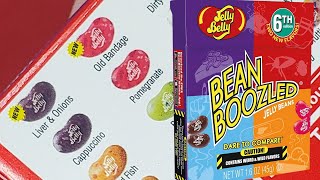 Bean Boozled 6th Edition Liver amp Onions  Old Bandage Flavored Jelly Beans [upl. by Etnuhs18]