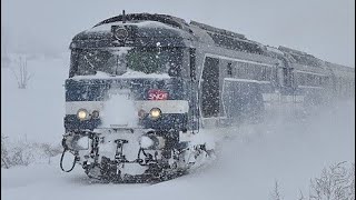 L UN DES PLUS BEAU TRAIN DEUROPE POUR UN MAGNIFIQUE VOYAGE FERROVIAIRE ENNEIGÉ A TRAVERS LES ALPES [upl. by Paolina]