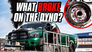 What in the HELL Did We Break In My Transmission  2100HP Dyno BLOWOUT [upl. by Nillok]