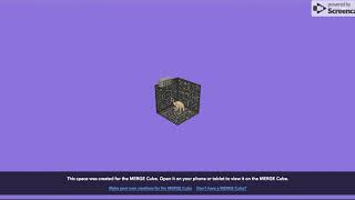 CoSpaces Merge Cube Add On CoBlocks for Inside View [upl. by Lalad462]