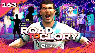 I played 75 MATCHES for this REWARD PACK FIFA 22 Road to Glory 163 [upl. by Enellek]