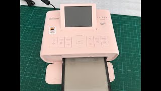 TUTO Comment jutilise la CANON SELPHY CP 1300 pour mes Photos [upl. by Natalie]