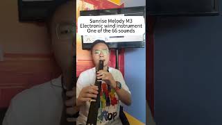 Sunrise Melody M3 Electronic wind instrument total 66 sounds ewi electronicwindinstrument [upl. by Nolubez]