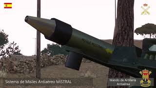 Mando de Artillería Antiaérea España  Misil AA Mistral  ARMA 3 Machinima Cinematic [upl. by Fredie376]