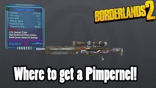 Borderlands 2 Where to get a Pimpernel [upl. by Adyahs]