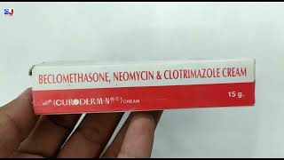 New CurodermN Cream  Beclomethasone Neomycin amp Clotrimazole Cream uses  Curoderm N Cream uses [upl. by Quillon]