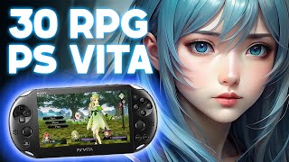 TOP 30 BEST RPG GAMES FOR PS VITA YOU MUST PLAY [upl. by Pollard]