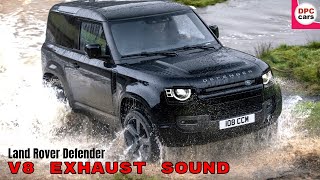 Land Rover Defender V8 Engine and Exhaust Sound [upl. by Tavish]