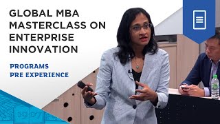 ESSEC Global MBA Masterclass on Enterprise Innovation [upl. by Noirrad]