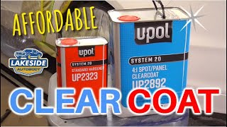 Cheap But Good Automotive Clear  UPOL System 20 Clearcoat 👍 [upl. by Aitan]