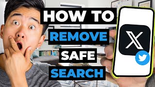 How To Remove Safe Search On X Twitter [upl. by Neirod]