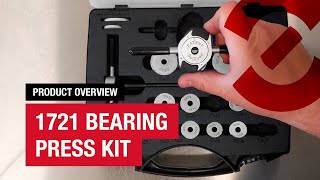 Unior 1721 Bearing Press Kit  Unior Bike Tools USA  PRODUCT OVERVIEW [upl. by Rieger]