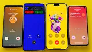 IncomingampOutgoing Call Samsung S9Realme 11 ProIPhone 15 Pro MaxSamsung S10e [upl. by Aikahc]