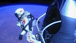 Felix Baumgartner speaks to the Telegraph one year on from his jump from space [upl. by Llenreb]