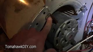 How to Remove and Clean a Furnace Blower Wheel [upl. by Ylagam]