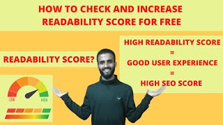 How to Check and Increase Readability Score For Free  Readability Checker  Readability Formulas [upl. by Wordoow307]