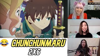 The Legend of CHUNCHUNMARU  Konosuba  Reaction Mashup [upl. by Ennoirb]