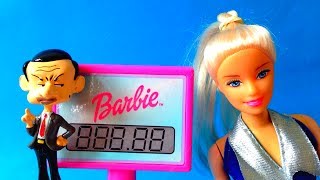 Mr Bean Barbie Cash Register [upl. by Dviad]